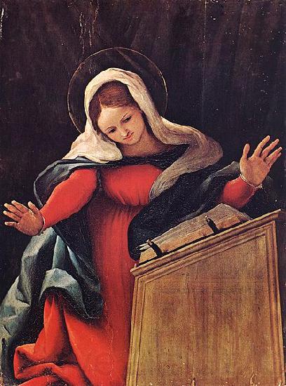 Lorenzo Lotto Virgin Annunciate France oil painting art